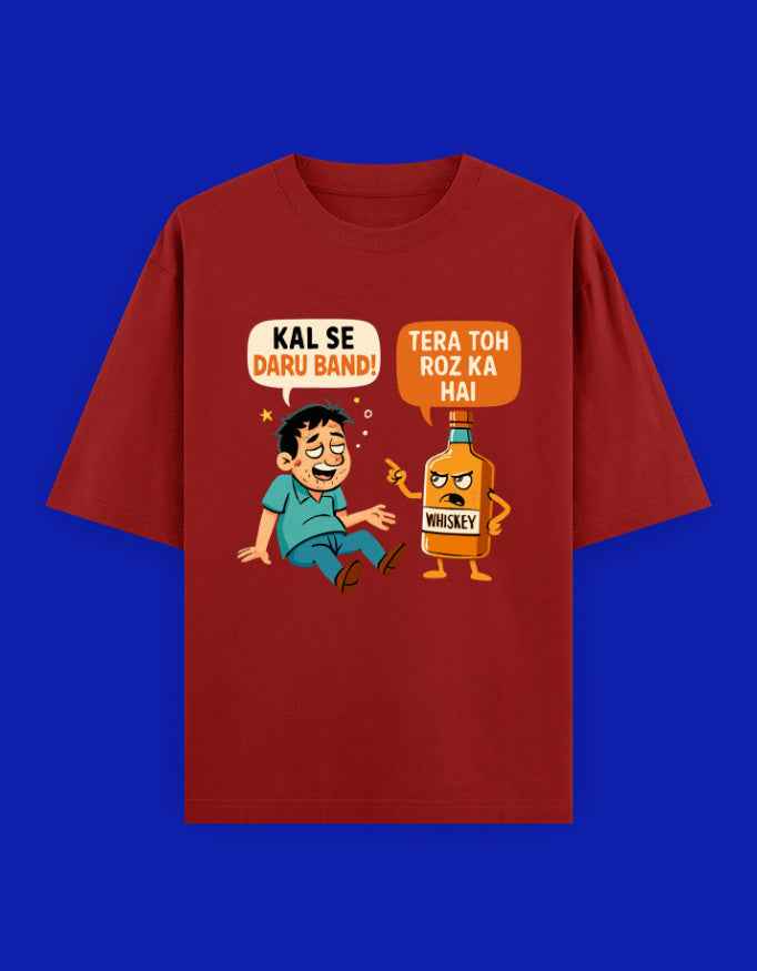 Whiskey Lover Premium Oversized T-Shirt for Unisex Comfort and Style