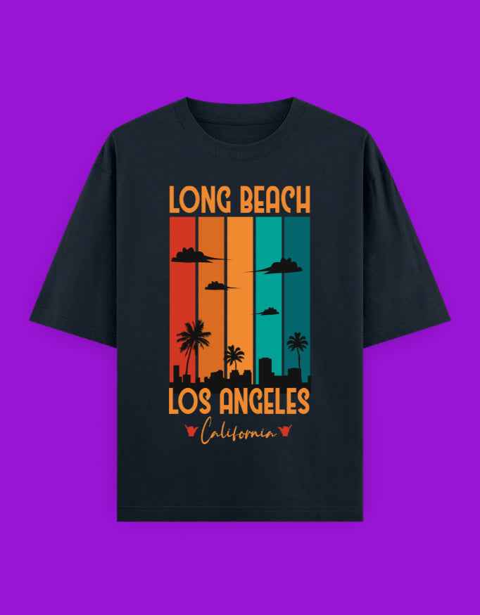 Beach Vibes Premium Oversized T-Shirt for Unisex Comfort