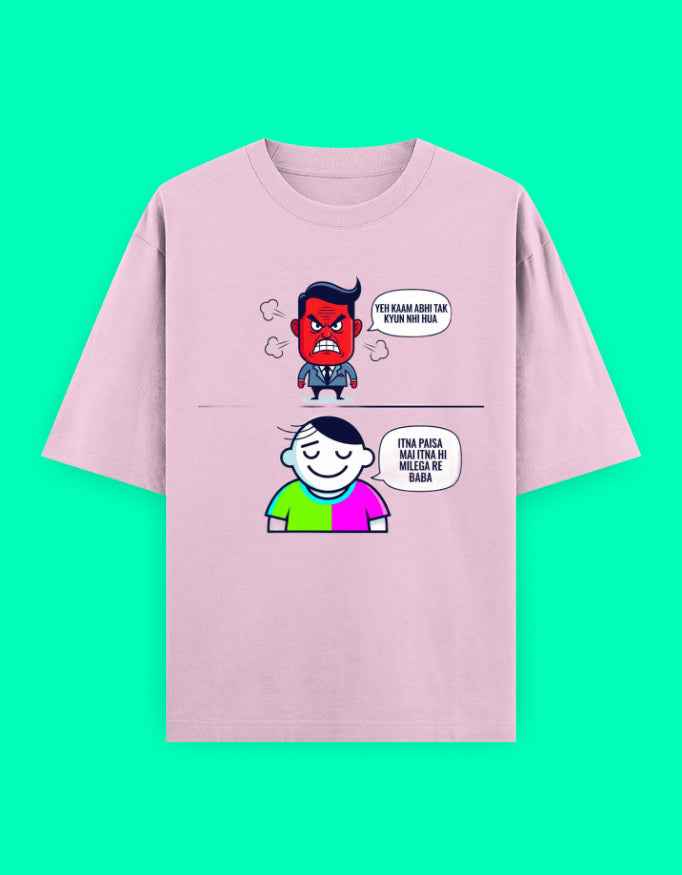 Corporate Struggles Premium Oversized T-Shirt for Unisex Comfort and Expression