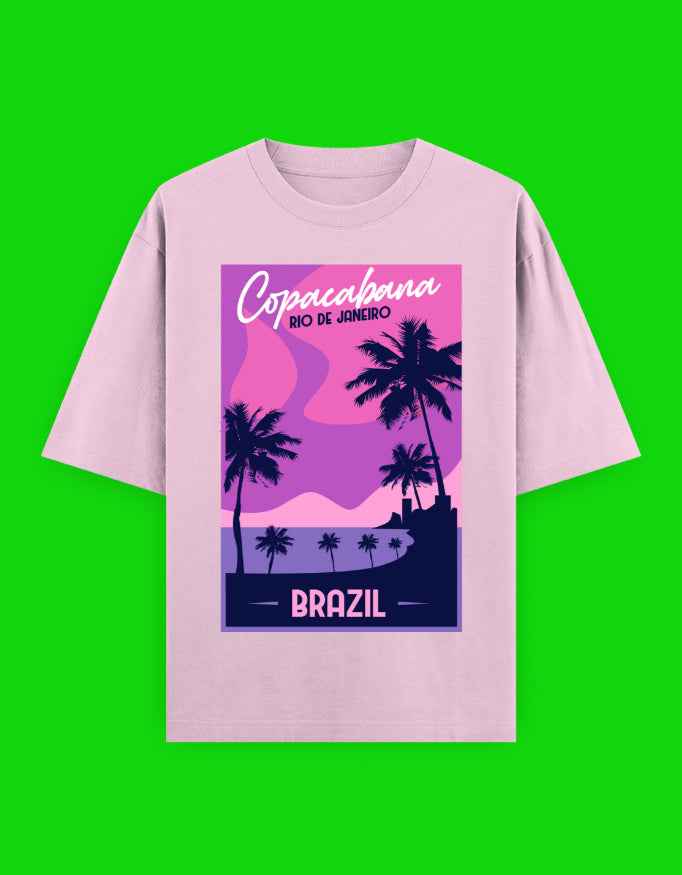 Beach Vibes Oversized T-Shirt for Unisex Comfort and Style