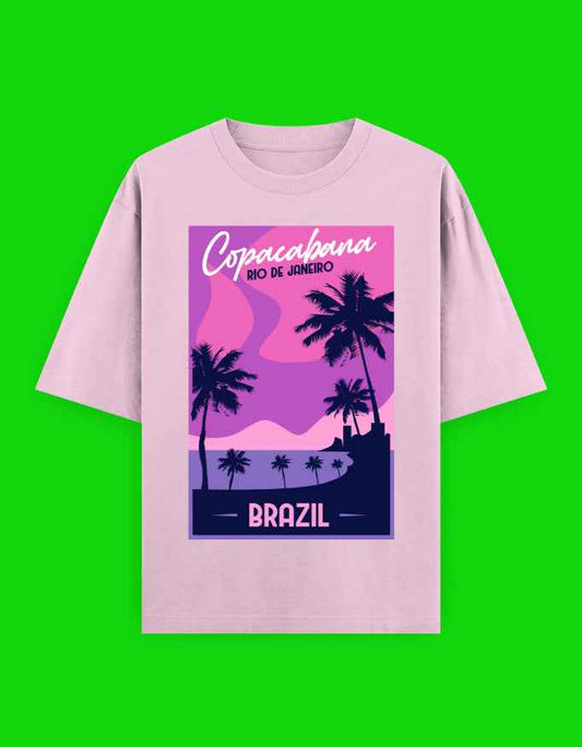 Beach Vibes Oversized T-Shirt for Unisex Comfort and Style