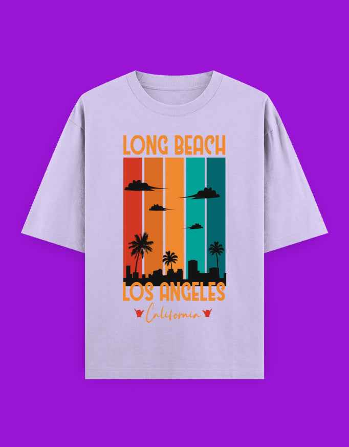 Beach Vibes Premium Oversized T-Shirt for Unisex Comfort