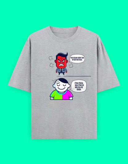 Corporate Struggles Premium Oversized T-Shirt for Unisex Comfort and Expression