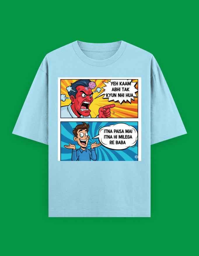 Corporate Struggles T-Shirt - Unisex Oversized Tee for Navigating Work Life