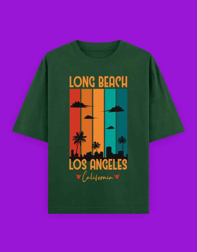 Beach Vibes Premium Oversized T-Shirt for Unisex Comfort