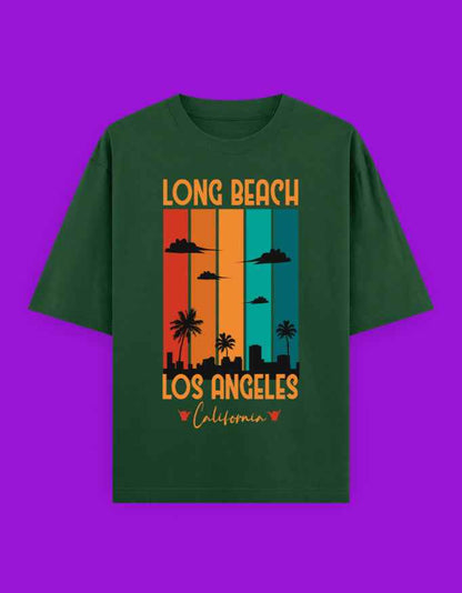 Beach Vibes Premium Oversized T-Shirt for Unisex Comfort