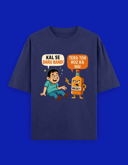 Whiskey Lover Premium Oversized T-Shirt for Unisex Comfort and Style