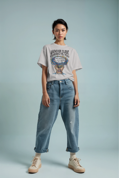 Corporate Struggles Oversized T-Shirt - Where Comfort Meets Style