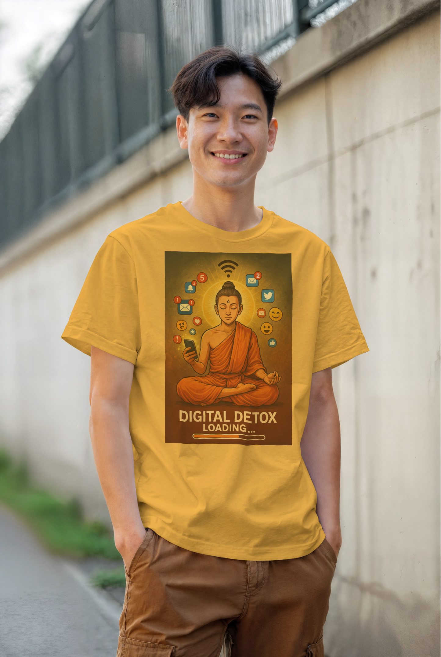 Zen Mode Unisex Oversized Classic T-Shirt