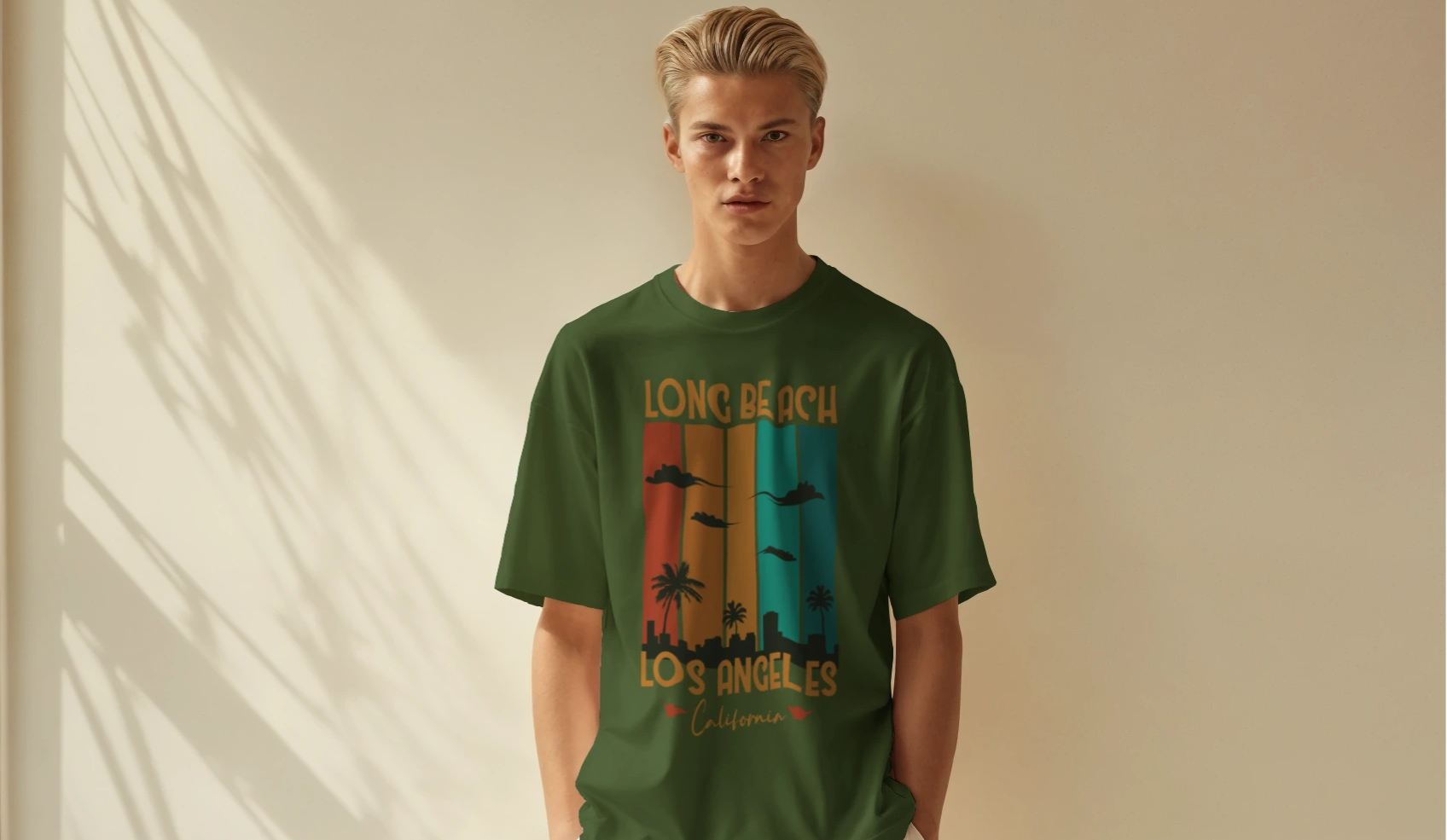 Beach Vibes Premium Oversized T-Shirt for Unisex Comfort