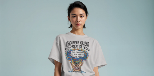 Corporate Struggles Oversized T-Shirt - Where Comfort Meets Style