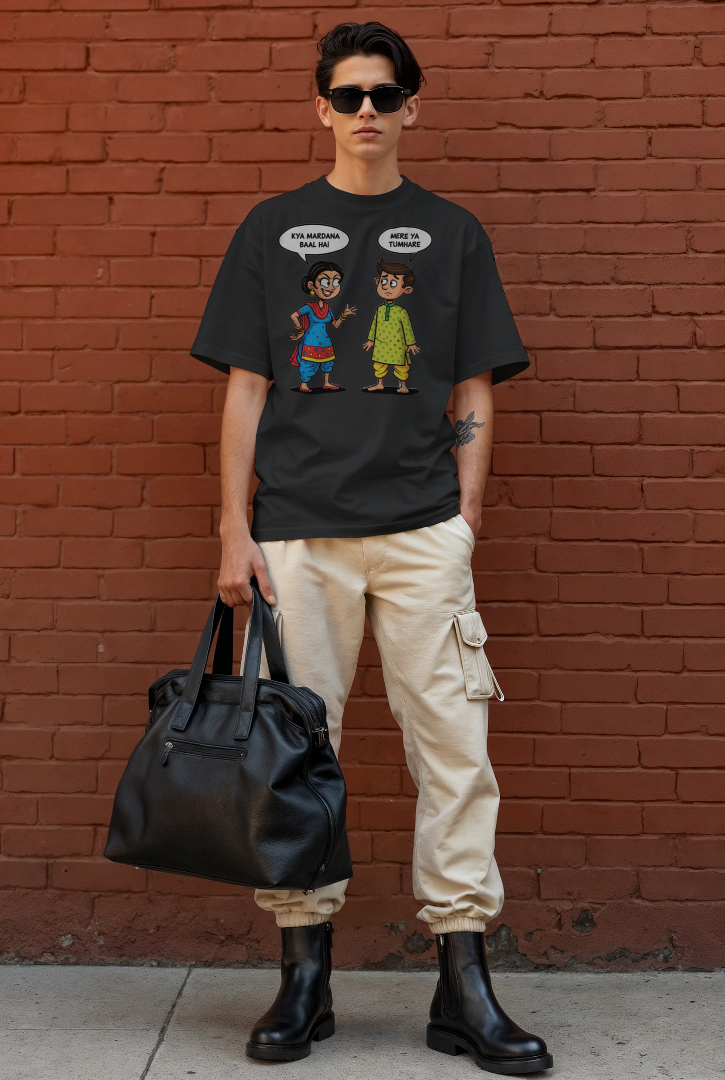 Partner Special Oversized T-Shirt for Unisex Comfort and Style