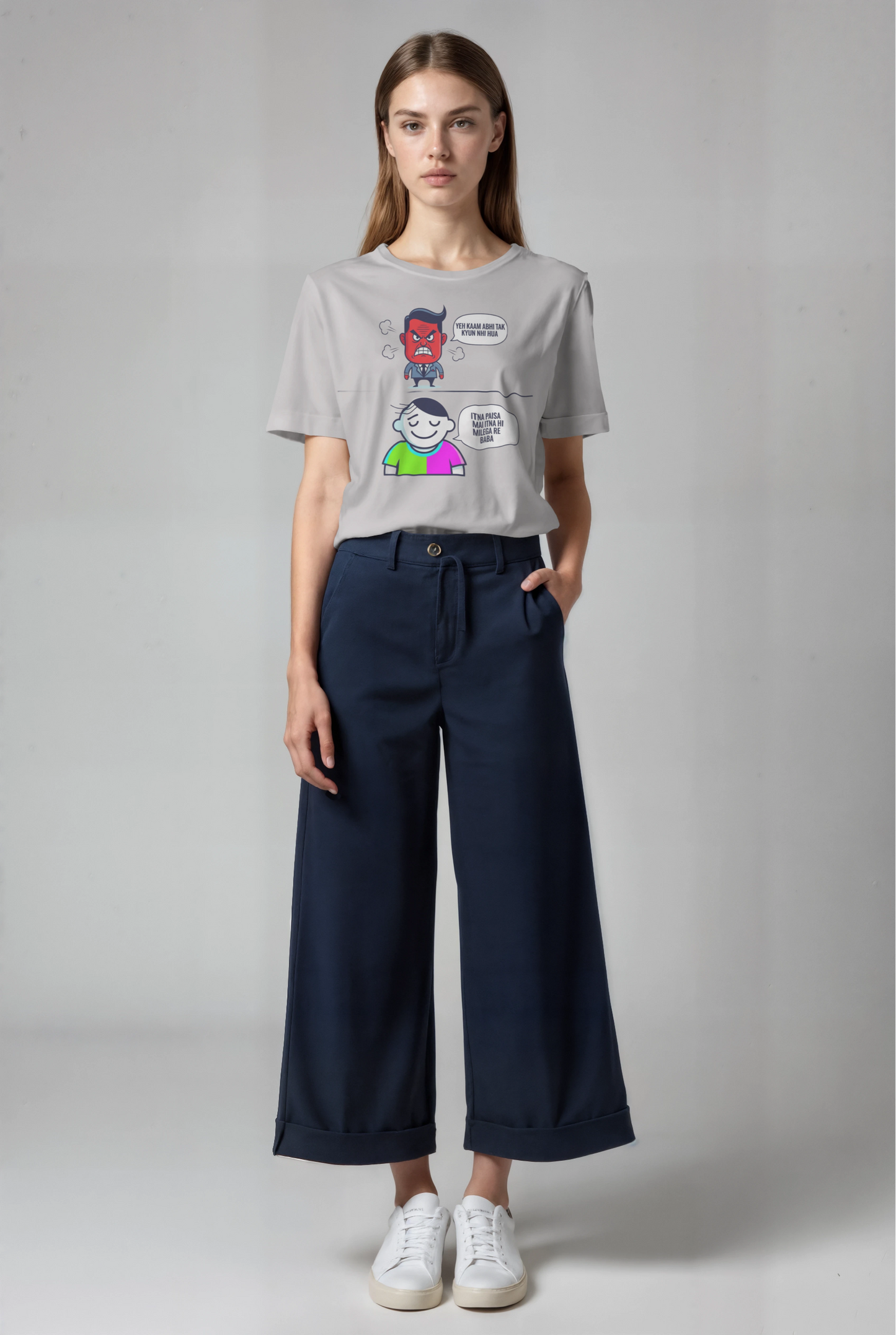 Corporate Struggles Premium Oversized T-Shirt for Unisex Comfort and Expression