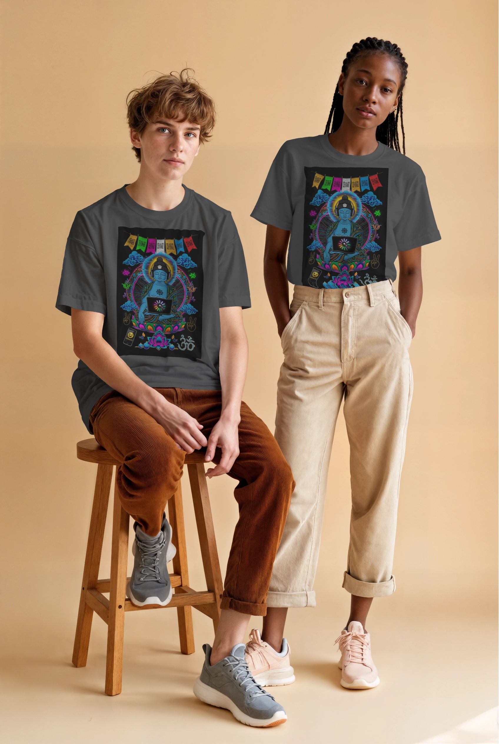 GenZ Oversized T-Shirt for Unisex - Classic and Trendy Design