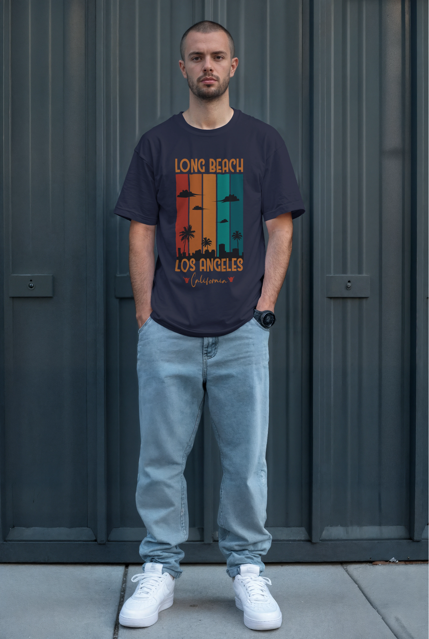 Beach Vibes Premium Oversized T-Shirt for Unisex Comfort