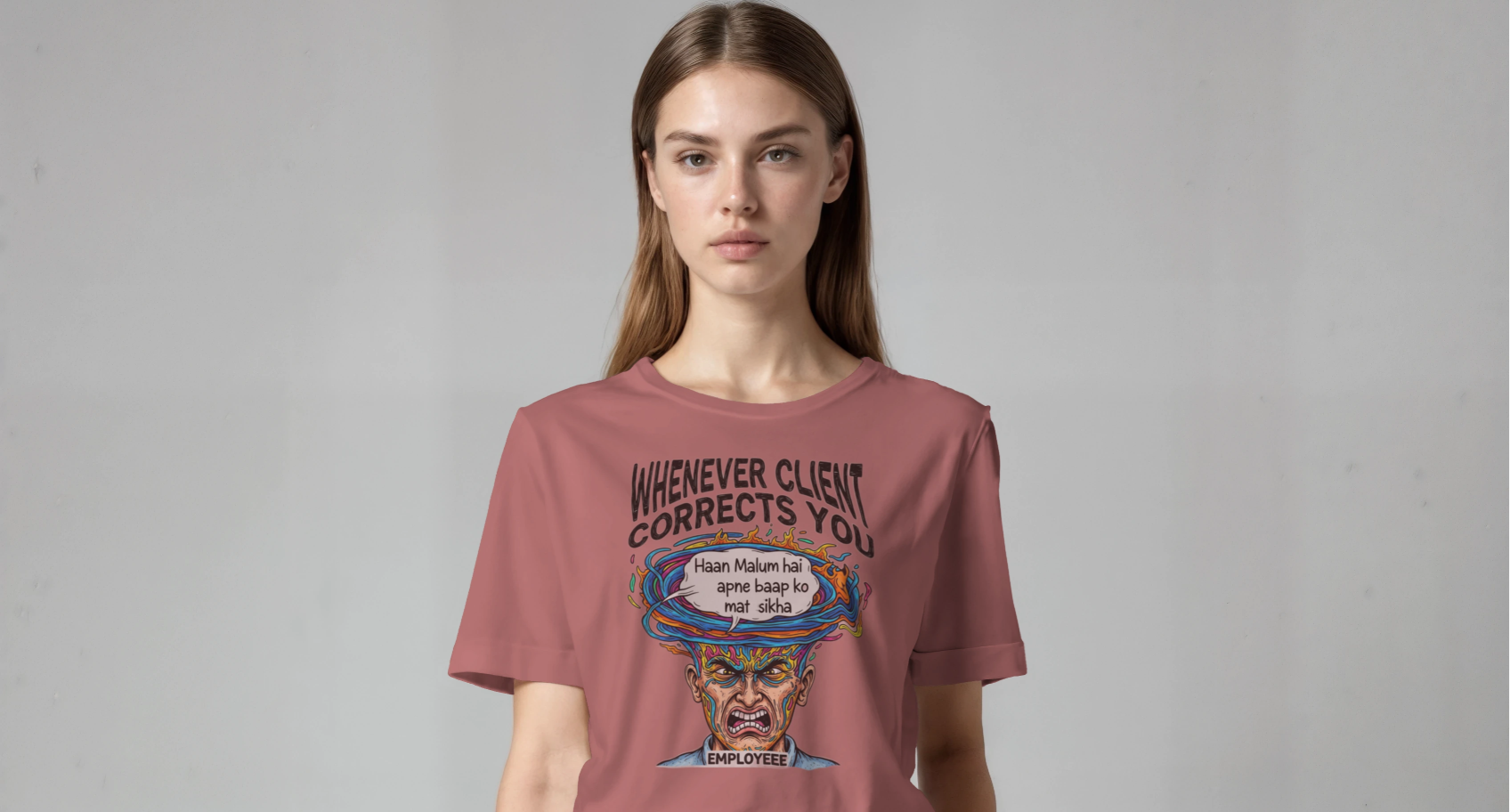 Corporate Struggles Oversized T-Shirt - Where Comfort Meets Style