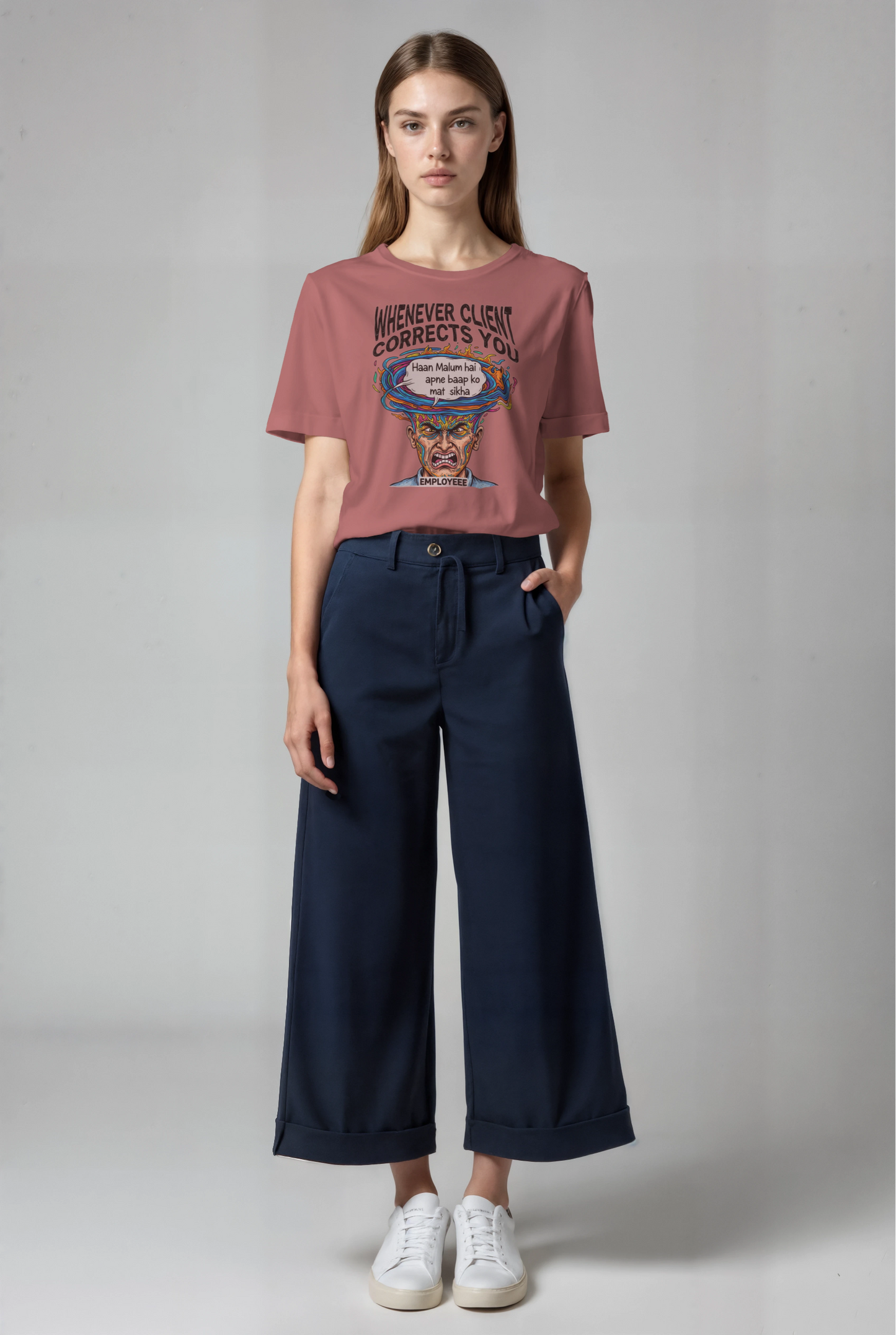 Corporate Struggles Oversized T-Shirt - Where Comfort Meets Style