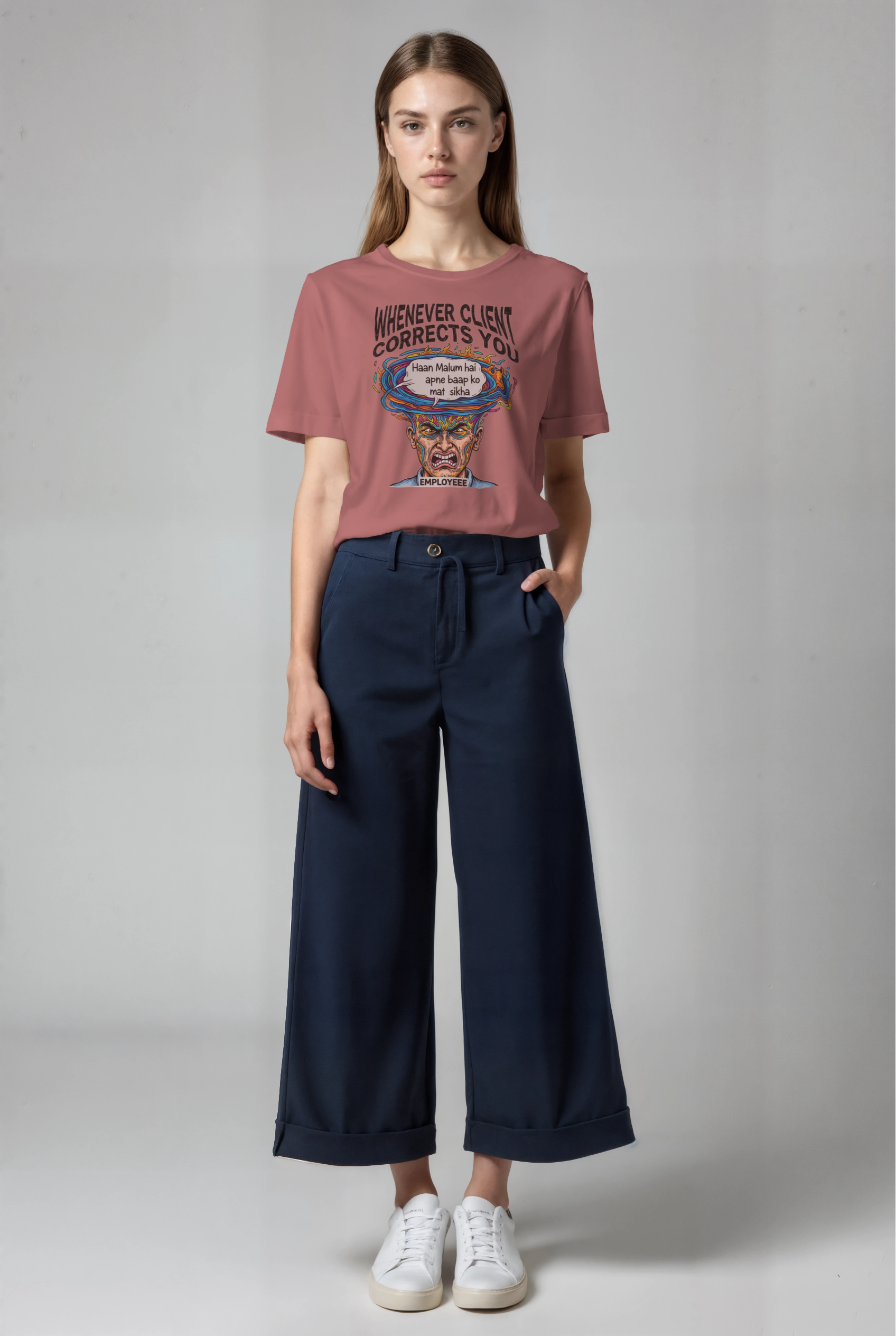 Corporate Struggles Oversized T-Shirt - Where Comfort Meets Style