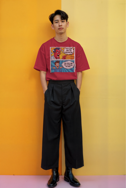 Corporate Struggles T-Shirt - Unisex Oversized Tee for Navigating Work Life