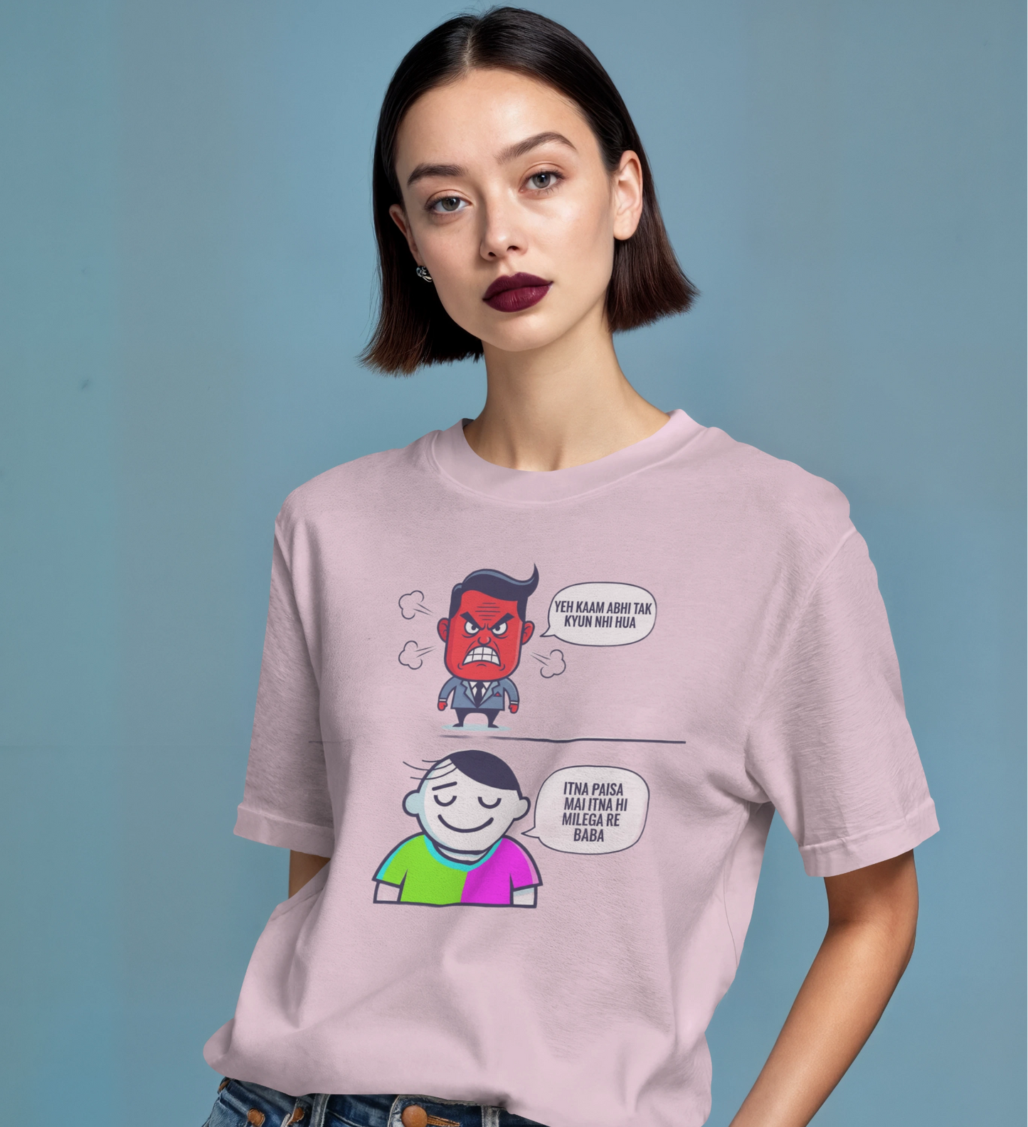 Corporate Struggles Premium Oversized T-Shirt for Unisex Comfort and Expression