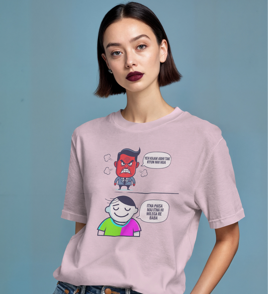 Corporate Struggles Premium Oversized T-Shirt for Unisex Comfort and Expression