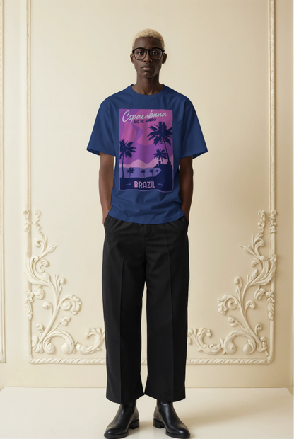 Beach Vibes Oversized T-Shirt for Unisex Comfort and Style