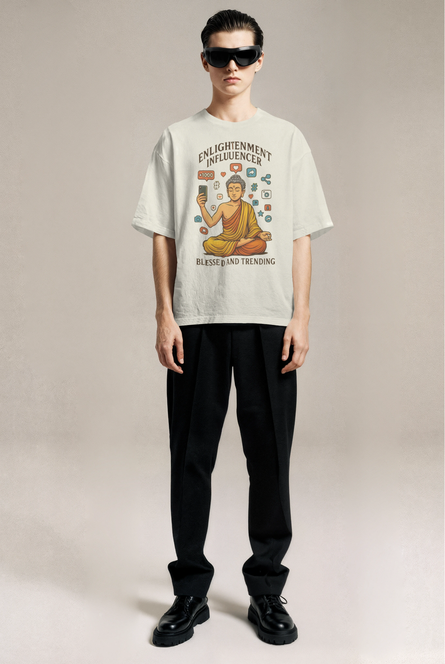 Zen Mode Unisex Oversized Classic T-Shirt