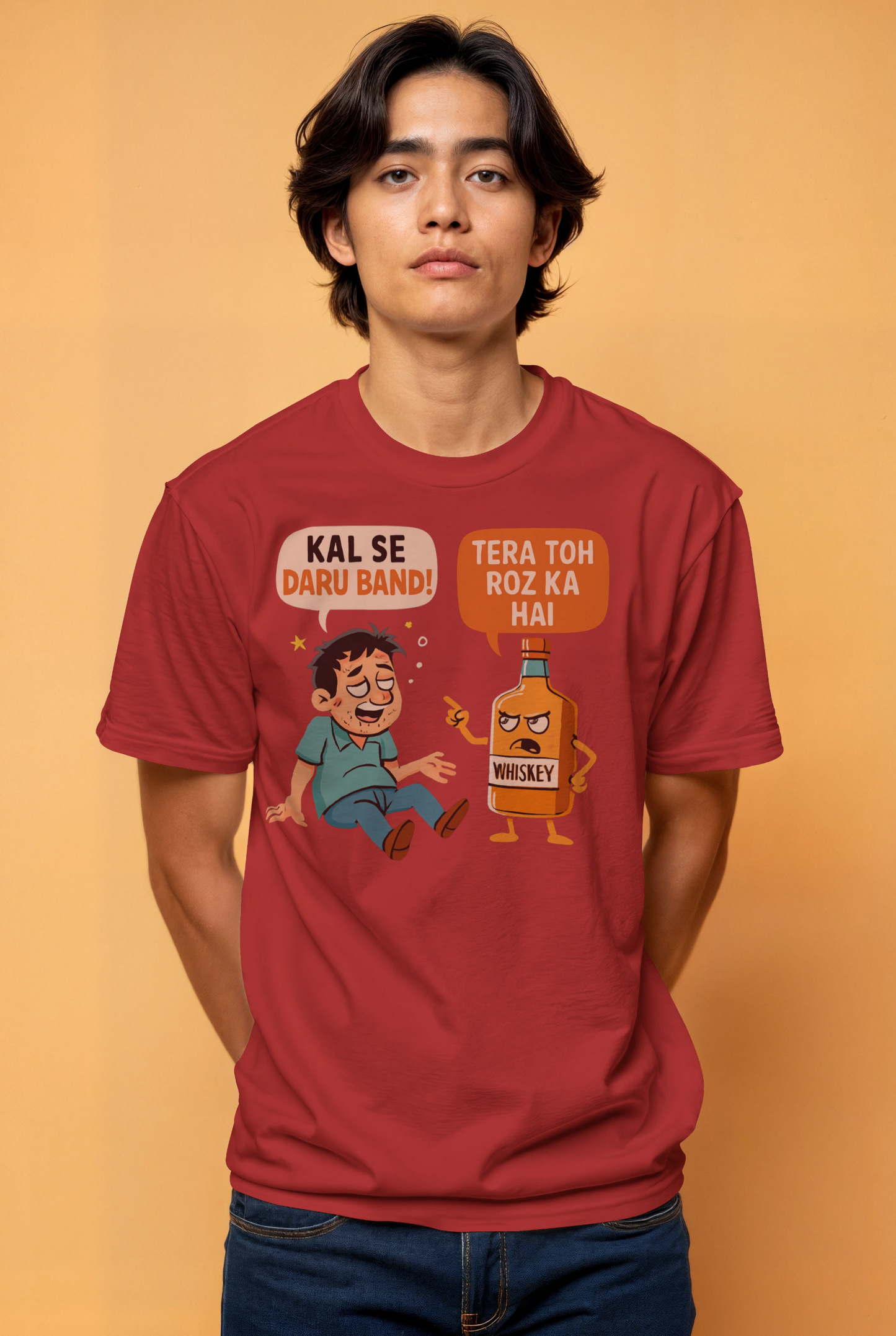 Whiskey Lover Premium Oversized T-Shirt for Unisex Comfort and Style