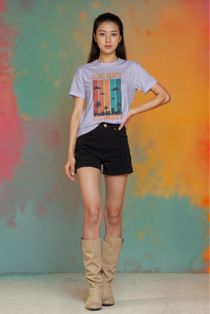 Beach Vibes Premium Oversized T-Shirt for Unisex Comfort