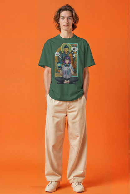 GenZ Oversized T-Shirt for Unisex - Inspired Classic Style