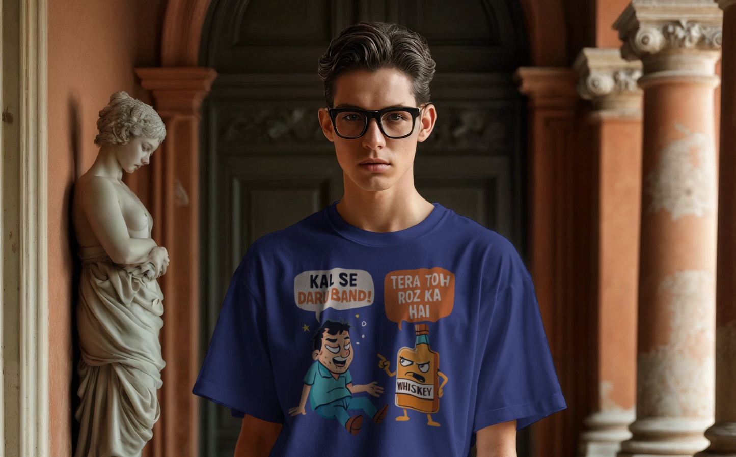 Whiskey Lover Premium Oversized T-Shirt for Unisex Comfort and Style