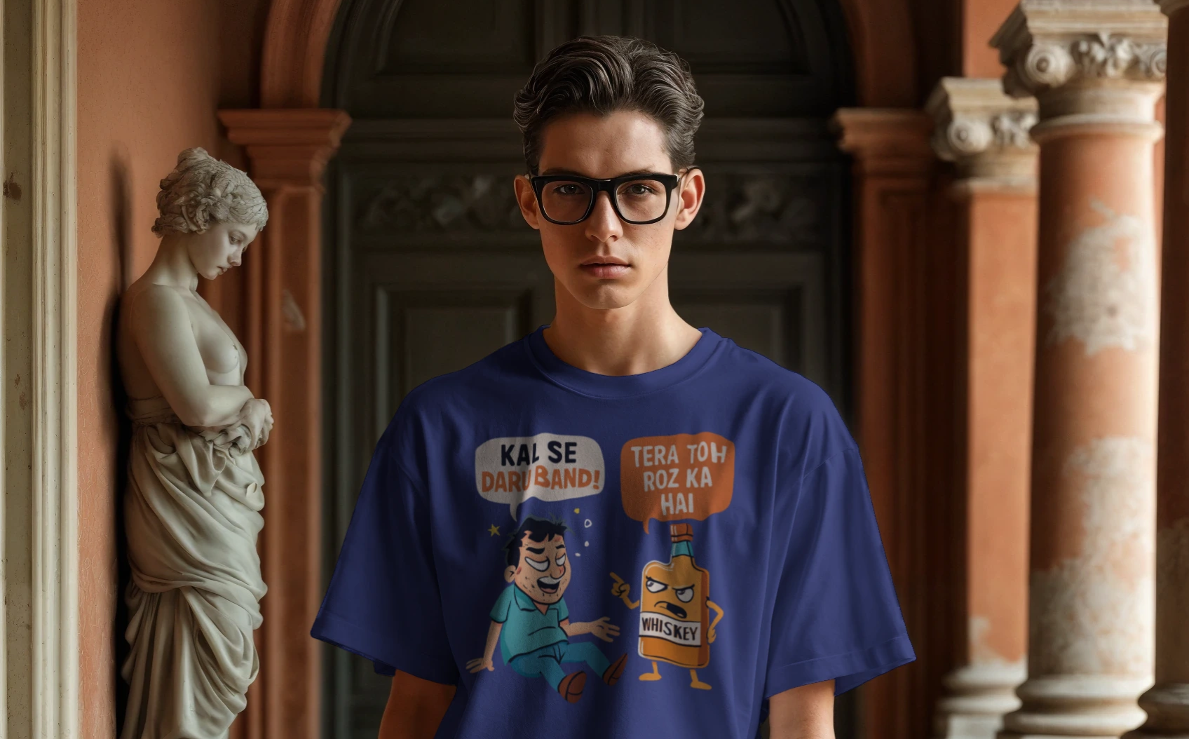 Whiskey Lover Premium Oversized T-Shirt for Unisex Comfort and Style