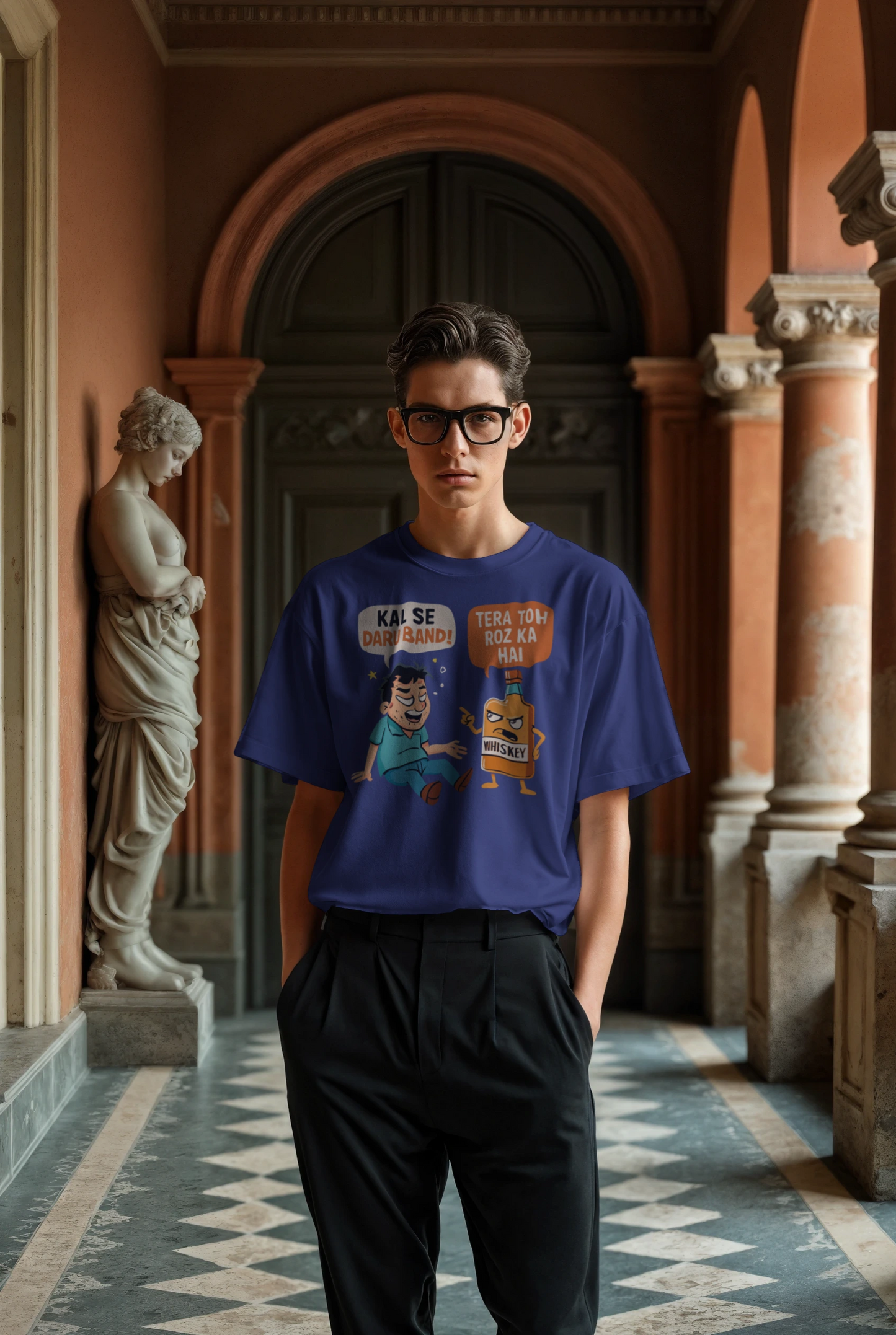 Whiskey Lover Premium Oversized T-Shirt for Unisex Comfort and Style